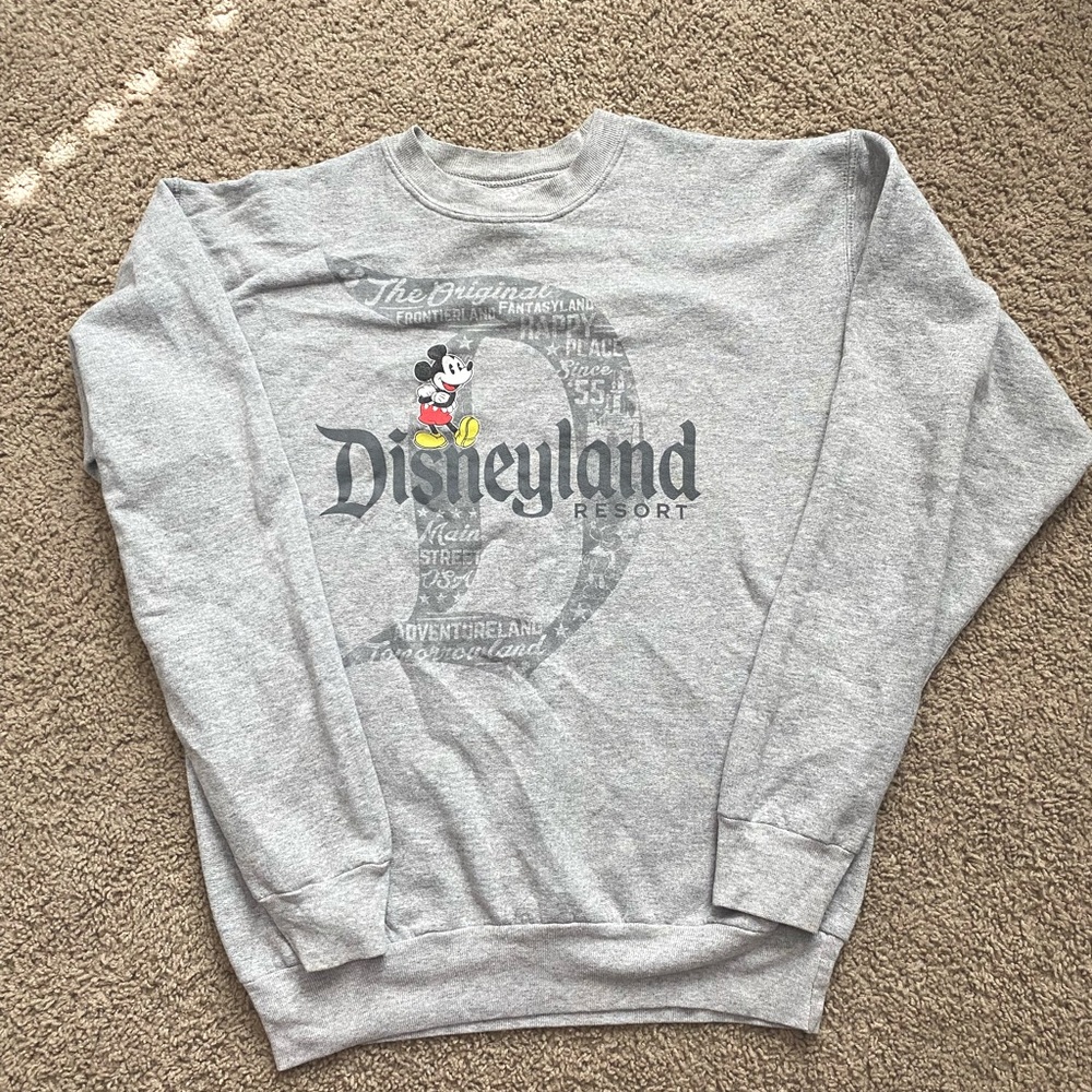 Disneyland Grey Sweatshirt